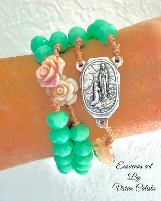 Virgen de Lourdes — Rosary