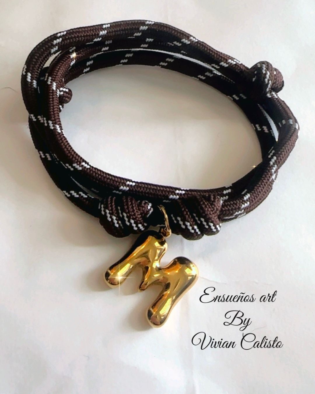 Iniciales — Collar Ajustable