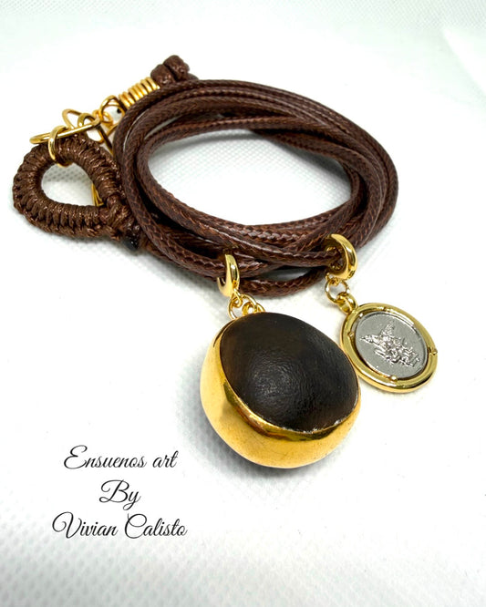 Ojo de Buey & San Miguel Arcángel — Bracelet