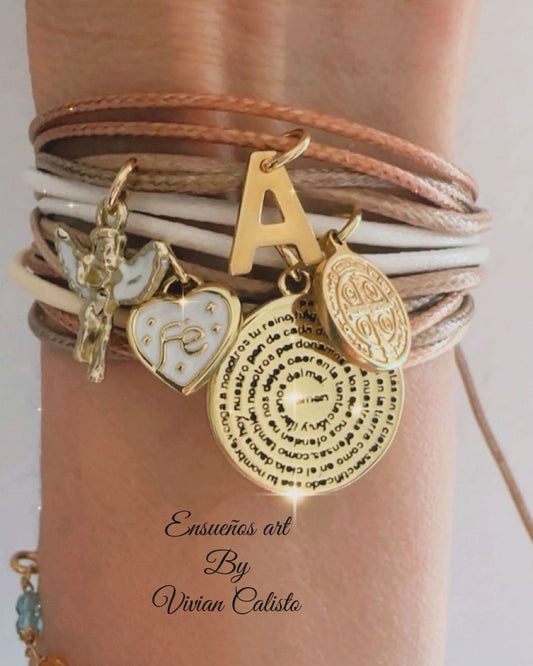 Pamela Cream — Adjustable Bracelet