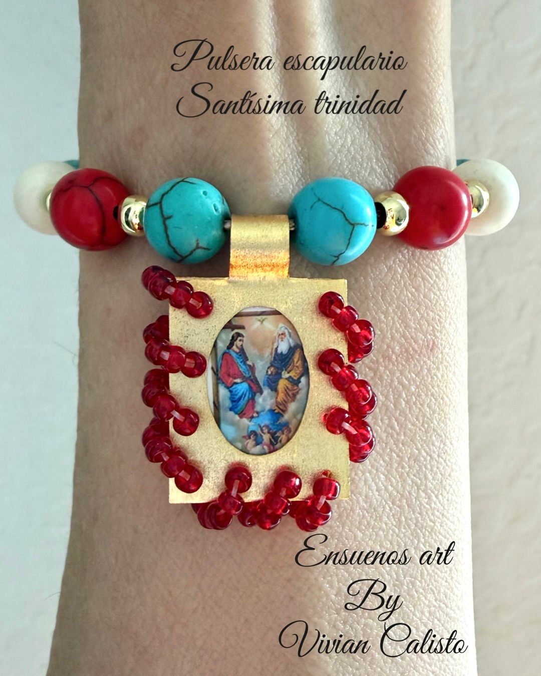 Santísima Trinidad — Scapular Bracelet