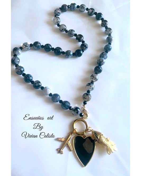 Ágatas — Heart Necklace