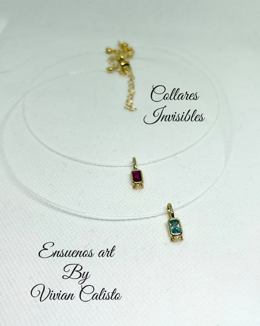 Invisible Cristal — Collar Ajustable