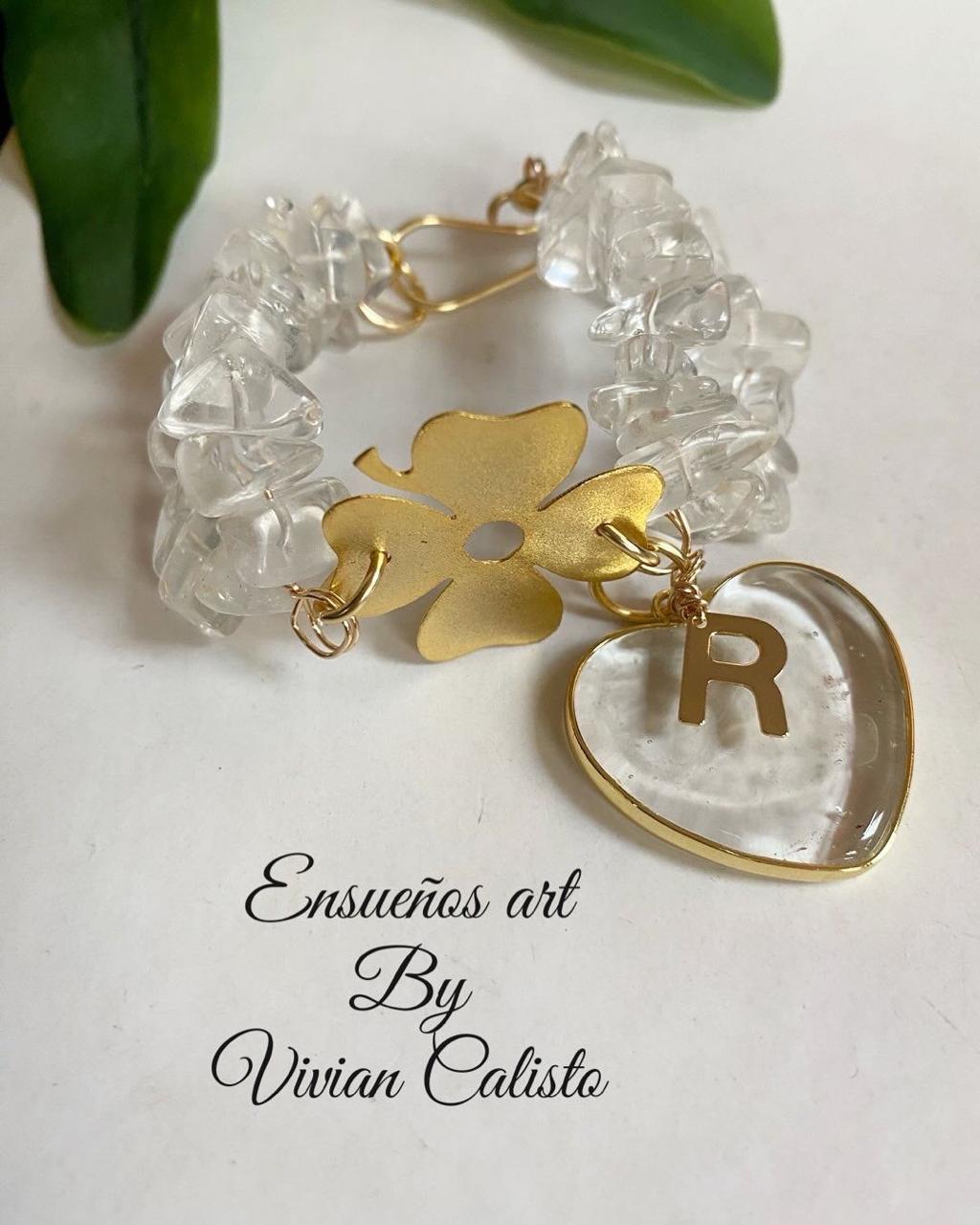Cuarzo cristalino — Pulsera