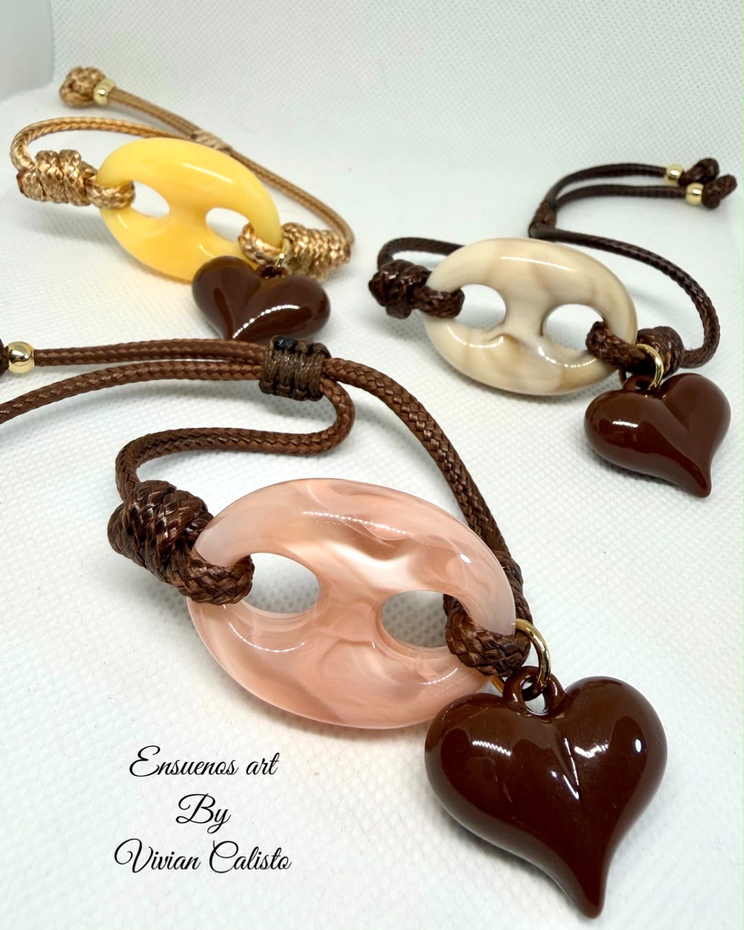 pulsera gina corazon