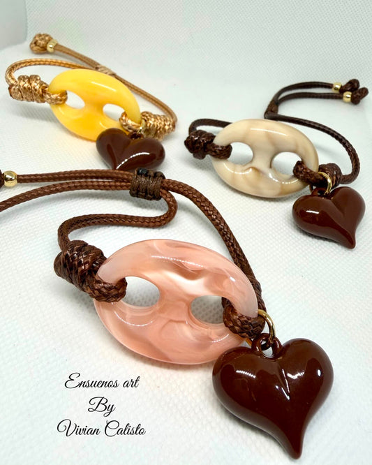 Gina Corazón — Pulsera Ajustable