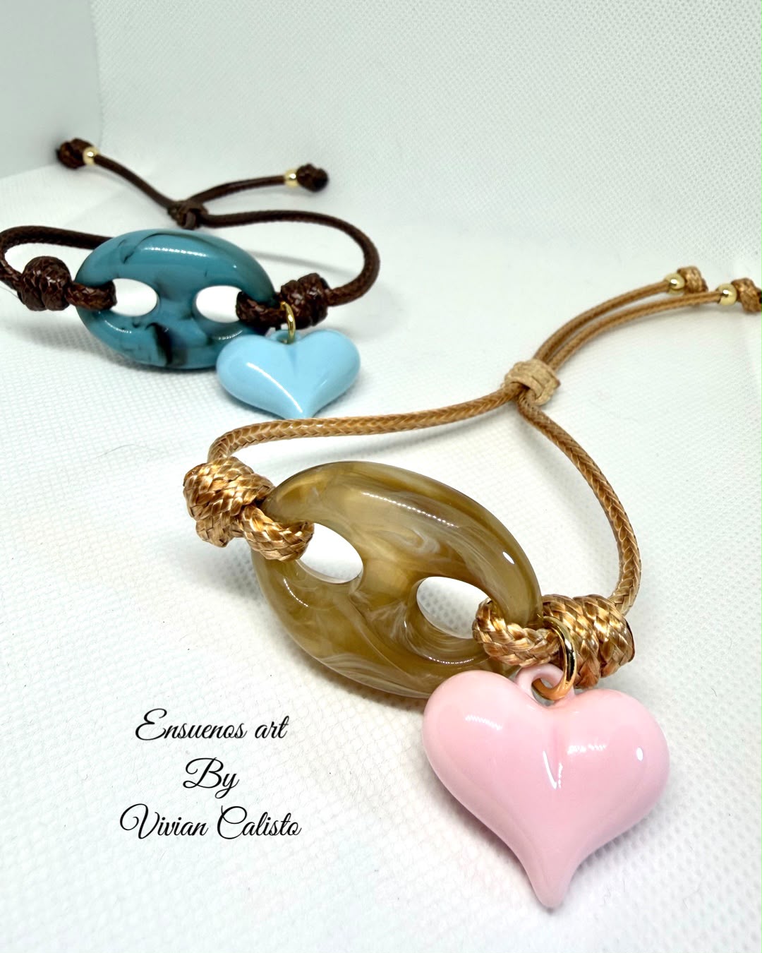pulsera gina corazon