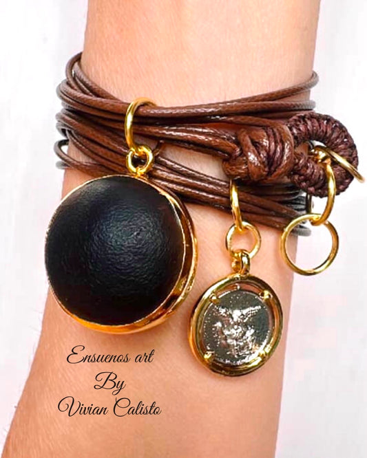 Ojo de Buey & San Miguel Arcángel — Bracelet