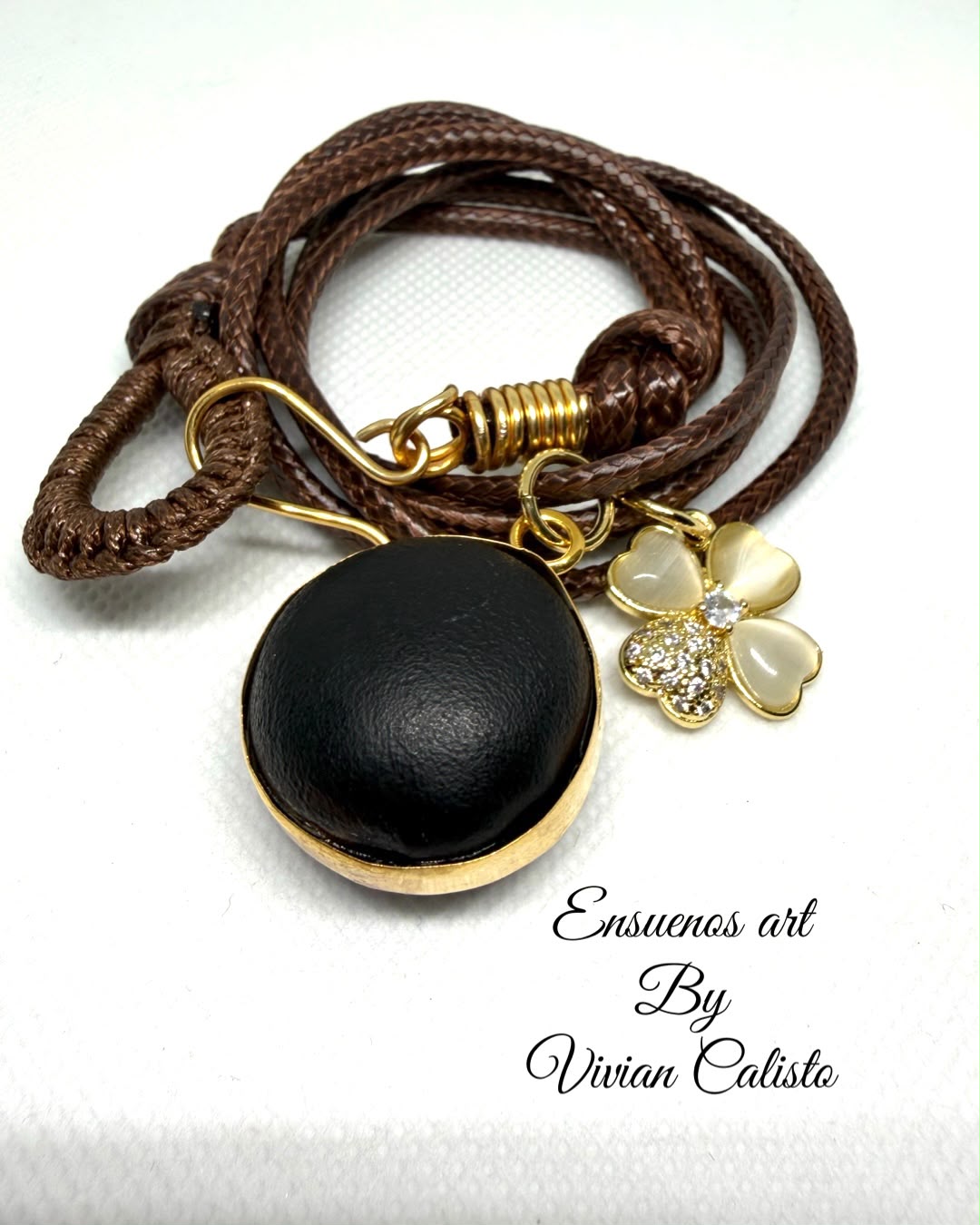 Ojo de Buey & San Miguel Arcángel — Pulsera